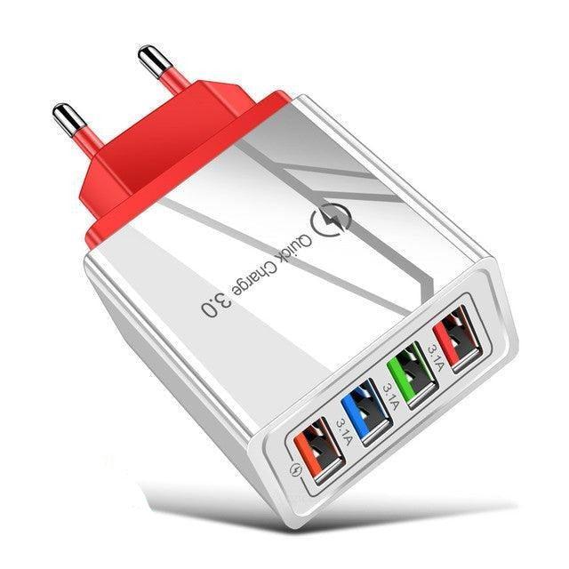 Carregador usb carga rápida 3.0 3.1a - Tudo em Utilidades