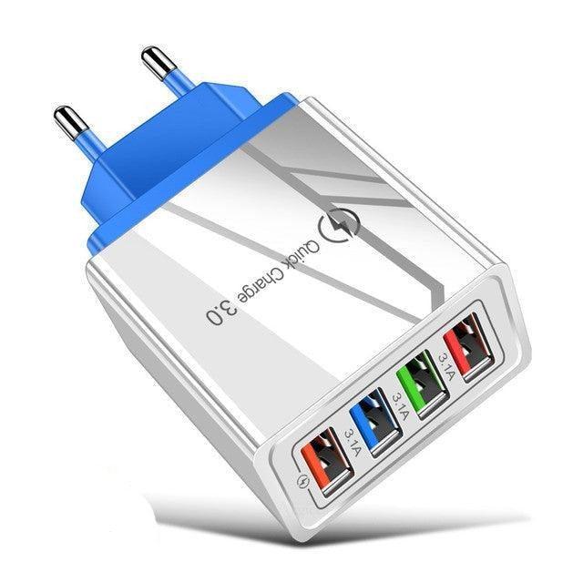 Carregador usb carga rápida 3.0 3.1a - Tudo em Utilidades