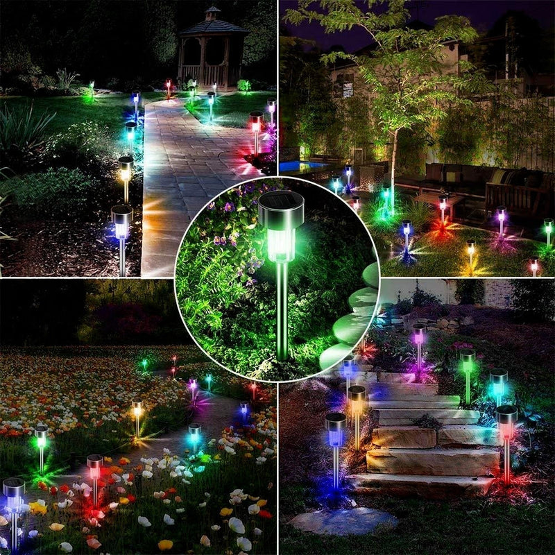 Lâmpada LED Solar À Prova D'água Para Jardim - Tudo em Utilidades