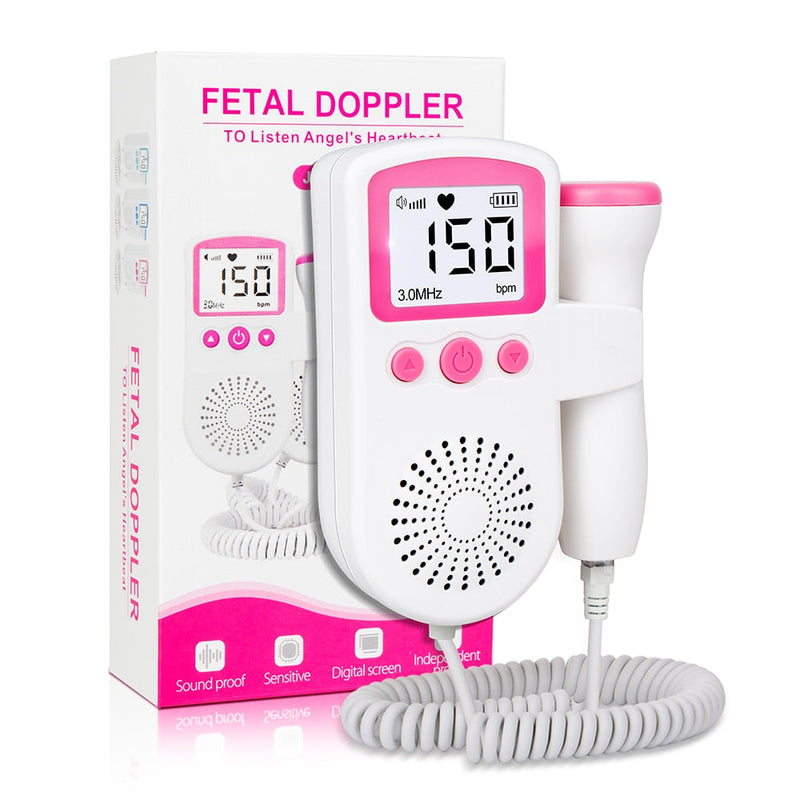 Monitor Fetal - Para ouvir o coraçãozinho do seu bebê - Tudo em Utilidades