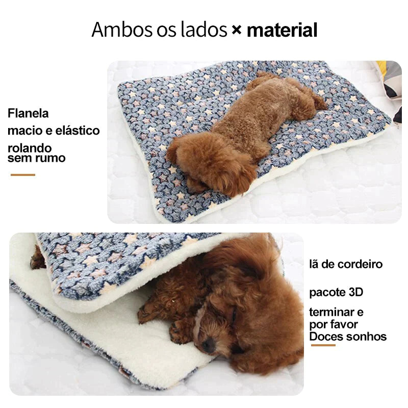 Cobertor peludo - serve como caminha para seu pet - Tudo em Utilidades